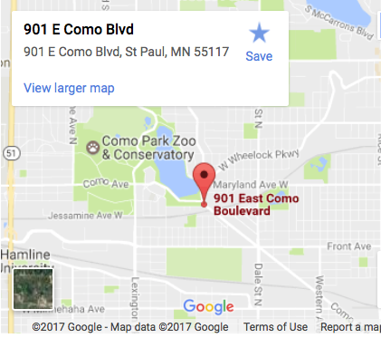 Map to Como by the Lake Apartments